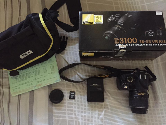 Nikon D3100 Complete accessories photo